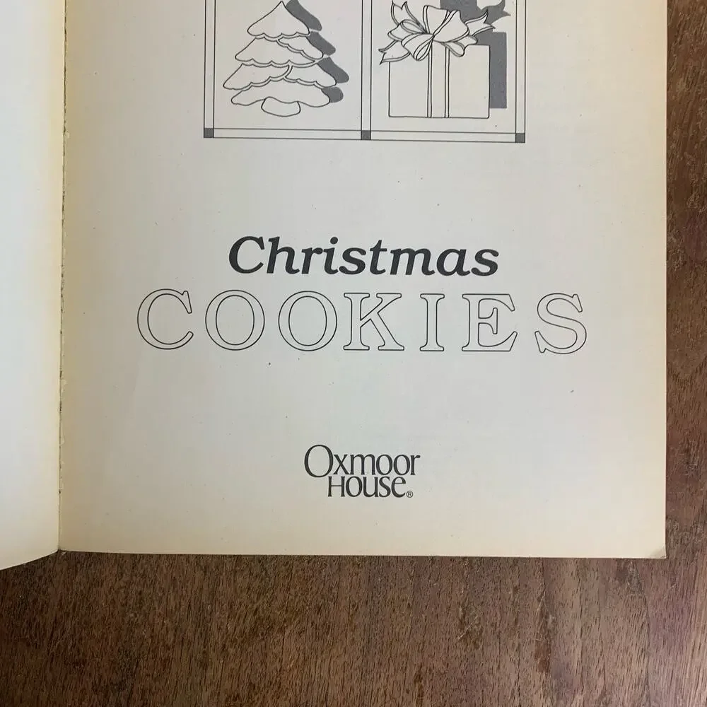 Southern Living Christmas Cookies Cookbook by Oxmoor House Vintage 1987‎
